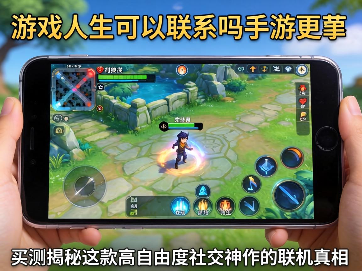 游戏人生可以联机吗手游？实测揭秘这款高自由度社交神作的联机真相