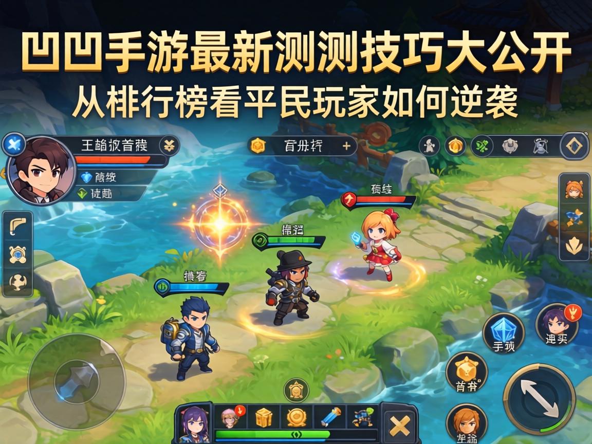 凹凸手游最新实测技巧大公开,从排行榜看平民玩家如何逆袭