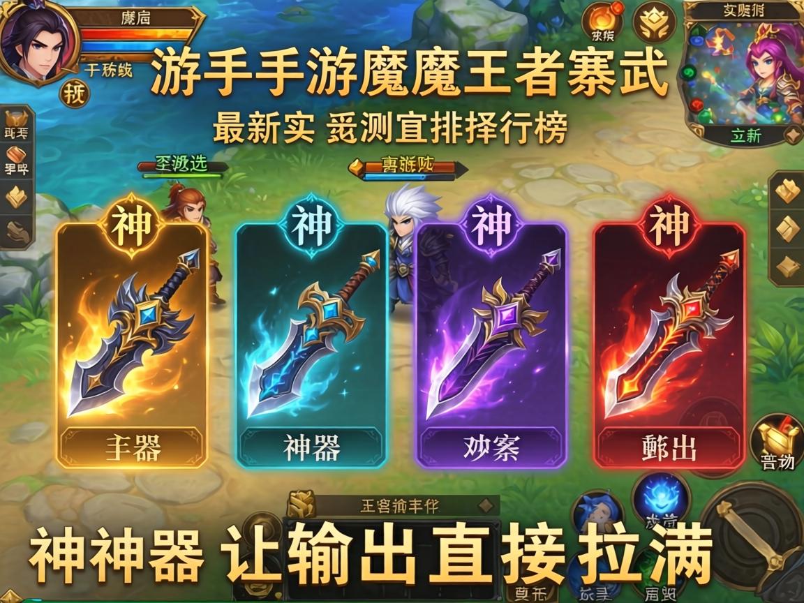 手游魔王寨武器选择最新实测排行榜,这四把神器让输出直接拉满