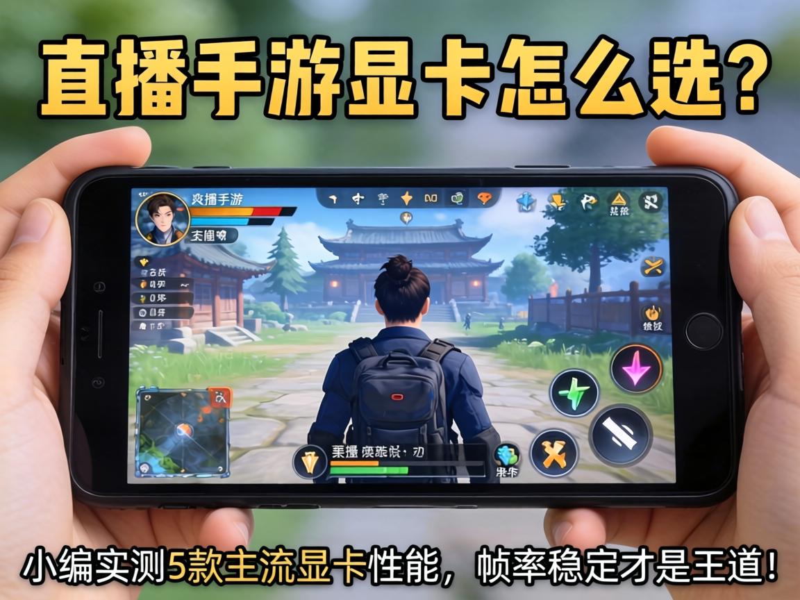 直播手游显卡怎么选？小编实测5款主流显卡性能，帧率稳定才是王道！