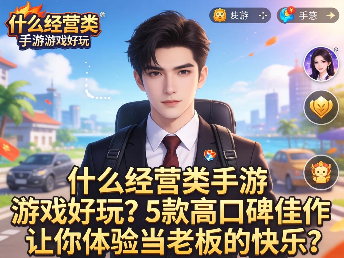 什么经营类手游游戏好玩？这5款高口碑佳作让你体验当老板的快乐