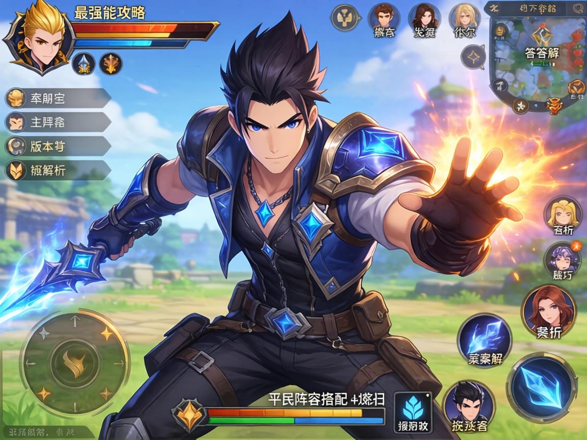 手游艾克最强技能攻略，版本答案解析+平民阵容搭配技巧