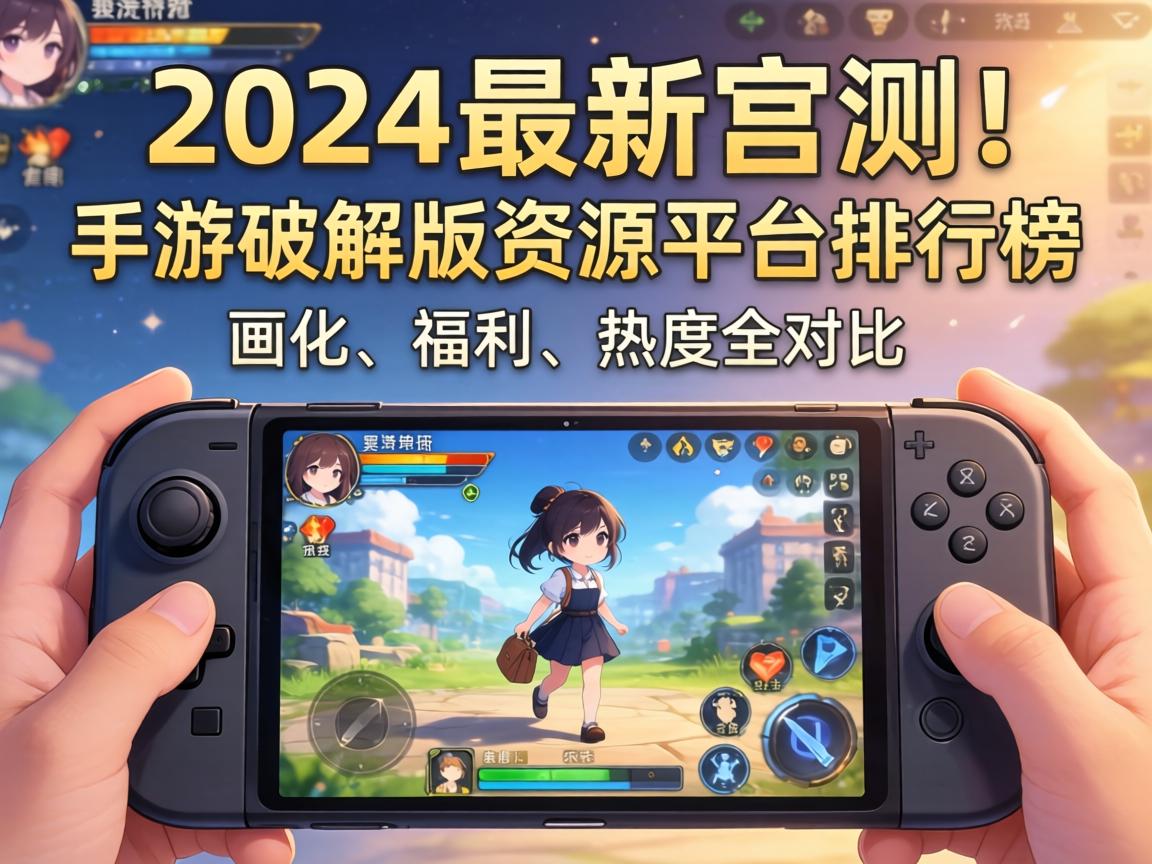 2024最新实测！手游破解版资源平台排行榜，画质、福利、热度全对比