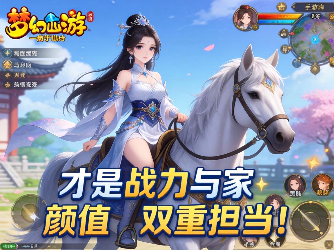 手游梦幻西游，这些坐骑才是战力与颜值的双重担当！