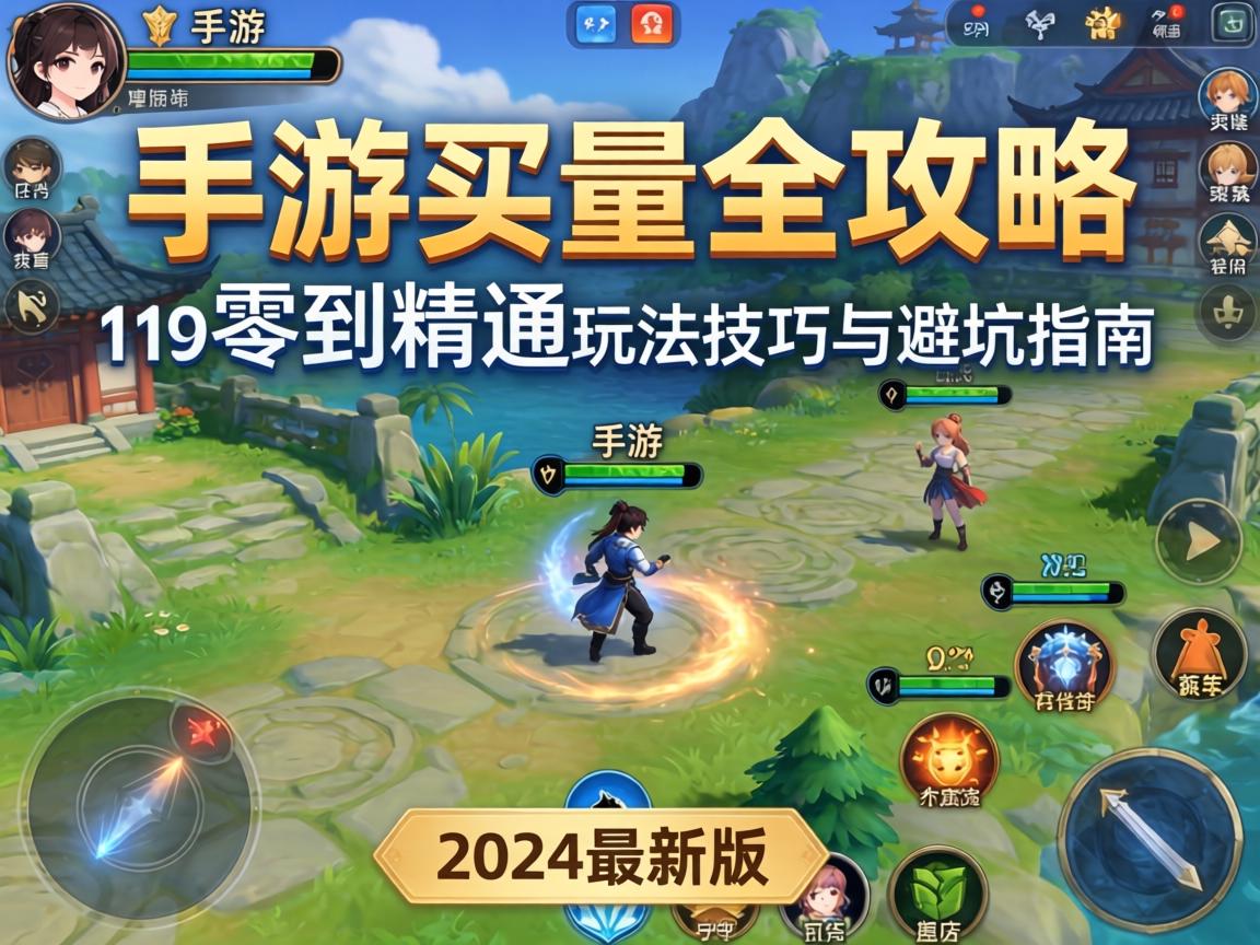 手游买量全攻略,从零到精通的玩法技巧与避坑指南(2024最新版)