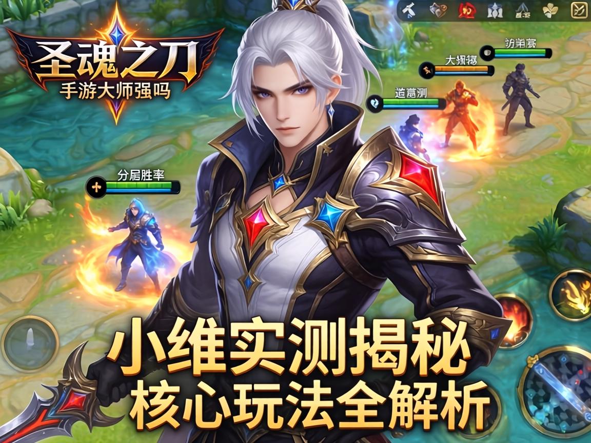英魂之刃手游大师强吗？小编实测揭秘，高分局胜率与核心玩法全解析