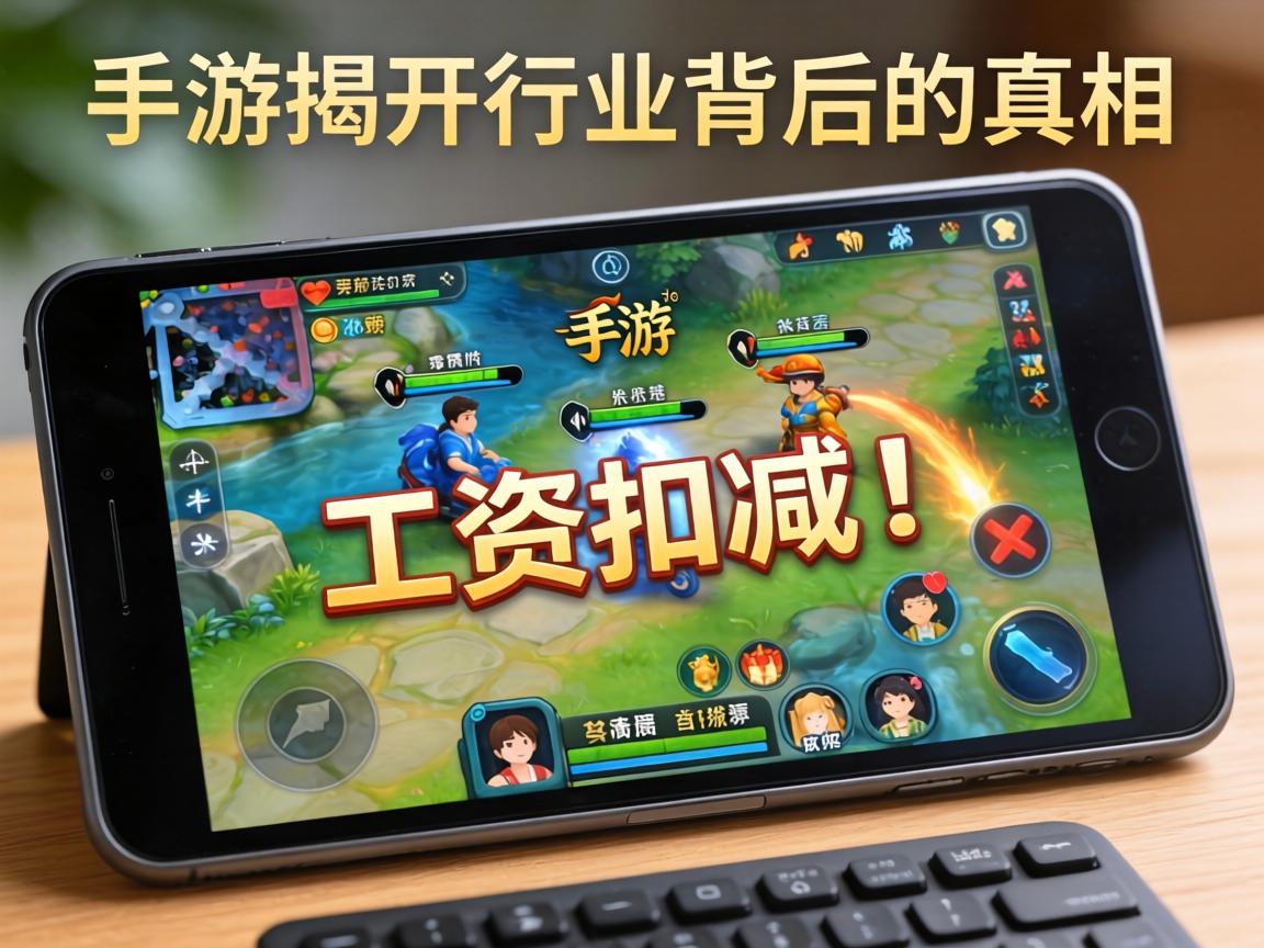 手游推广与工资扣减，揭开行业背后的真相