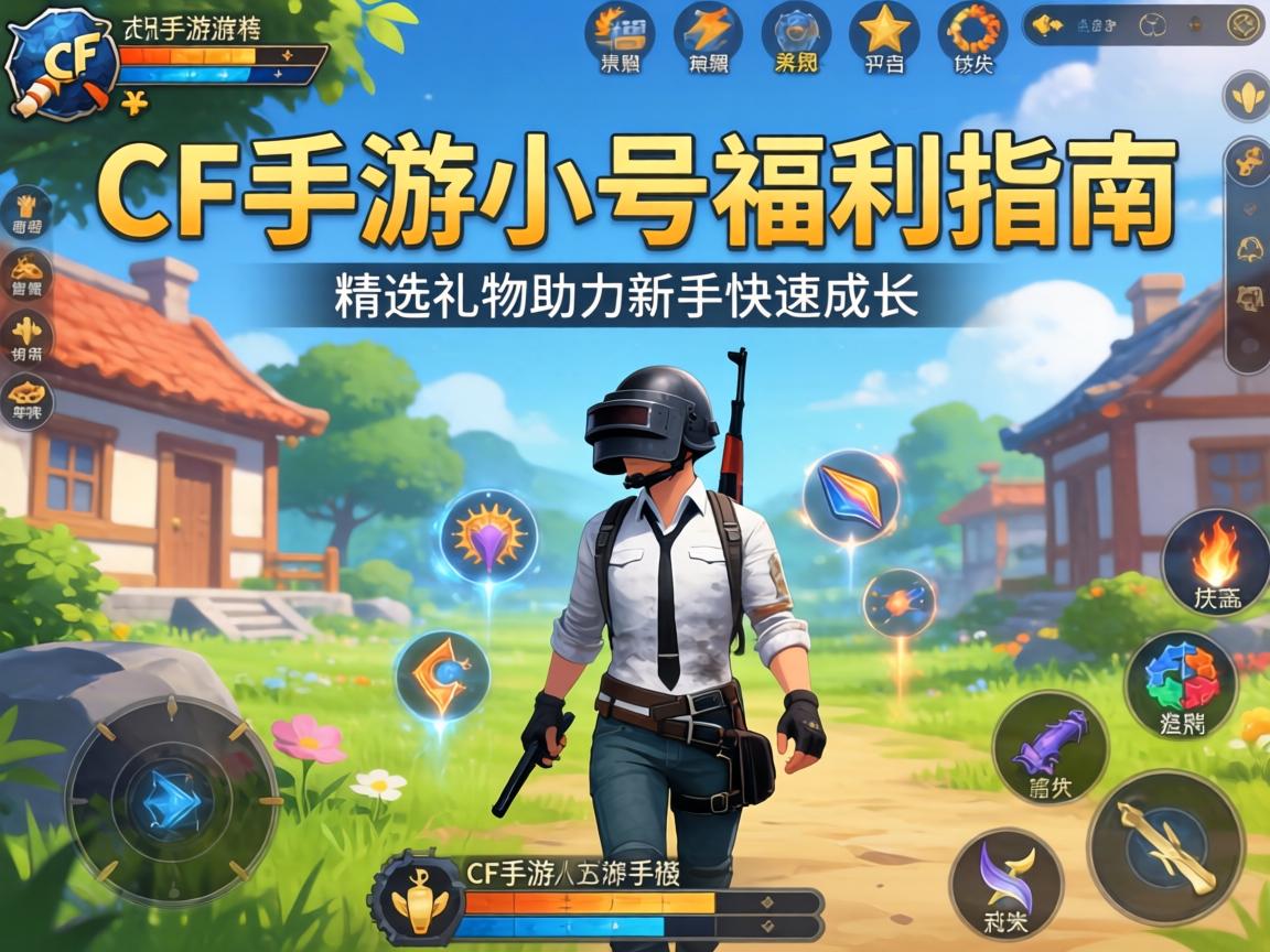 CF手游小号福利指南,精选礼物助力新手快速成长