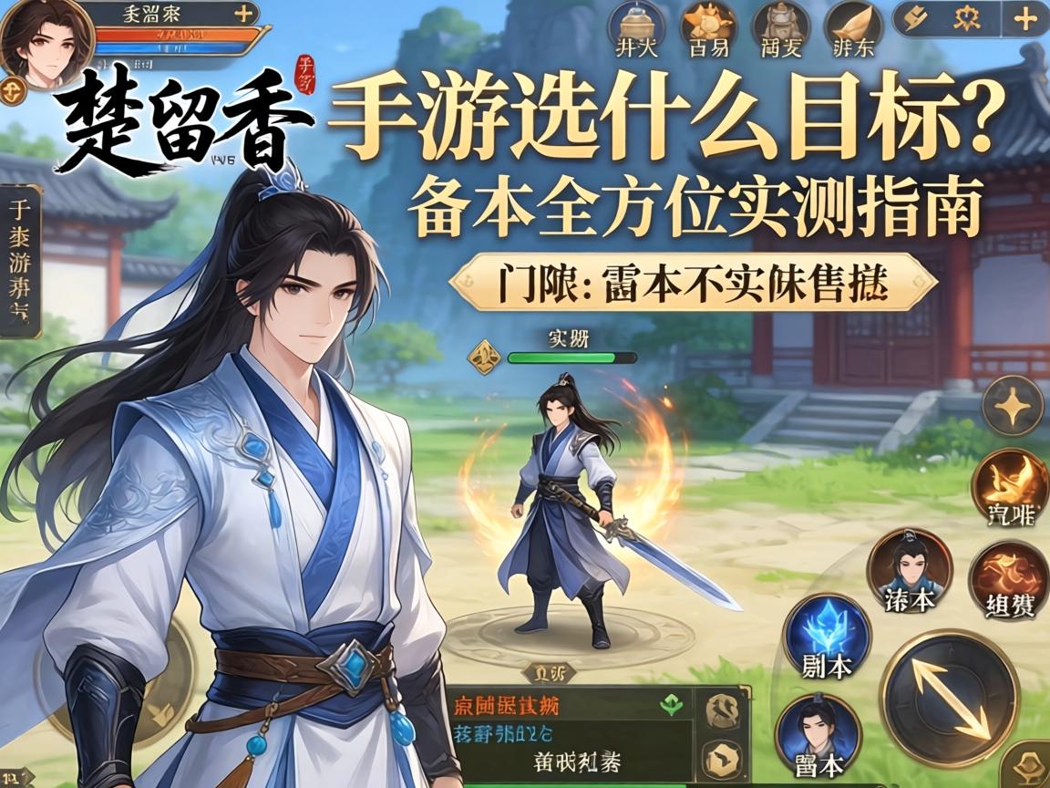 楚留香手游选什么目标？从门派到副本的全方位实测指南