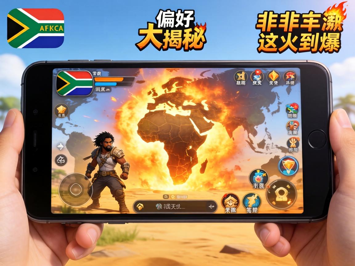 南非玩家手游偏好大揭秘，这些游戏在非洲大陆火到爆！