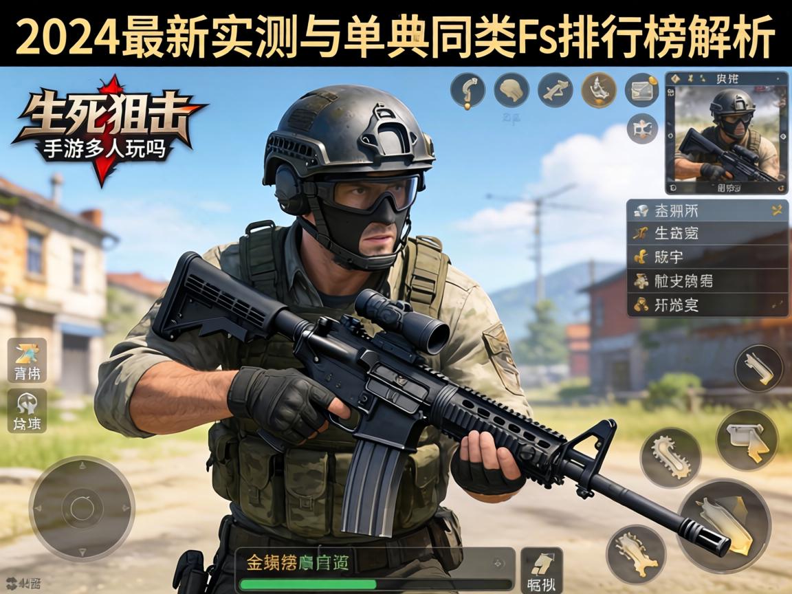 生死狙击手游多人玩吗?2024最新实测与同类FPS排行榜解析