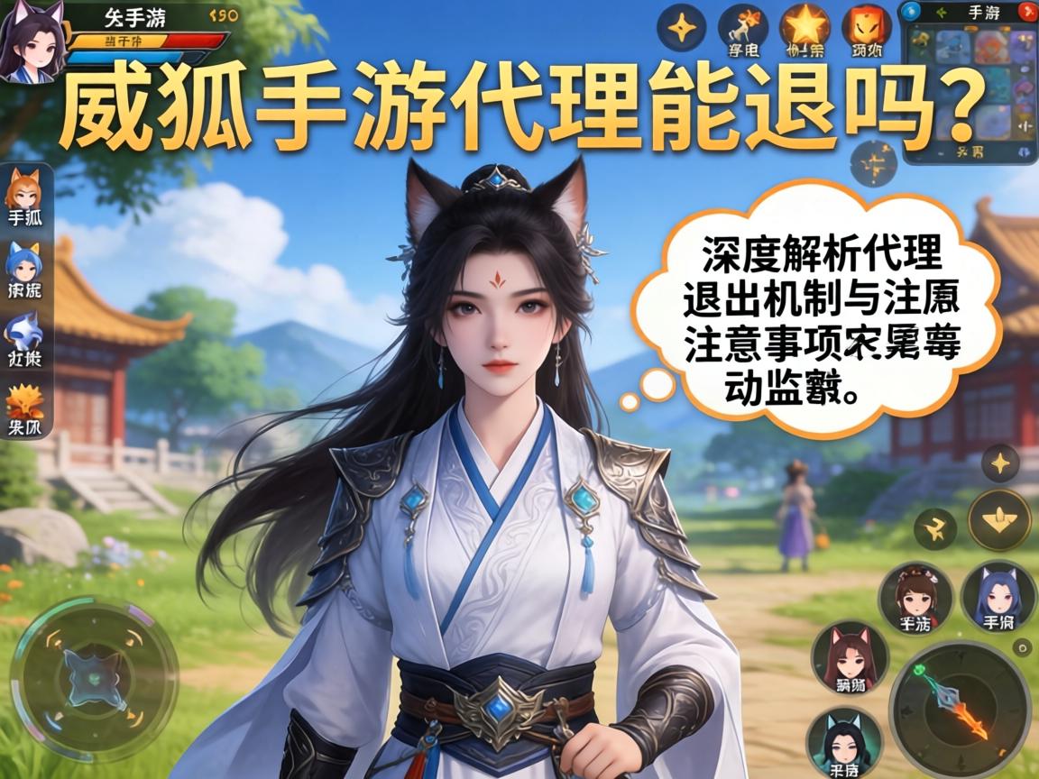 威狐手游代理能退吗?深度解析代理退出机制与注意事项