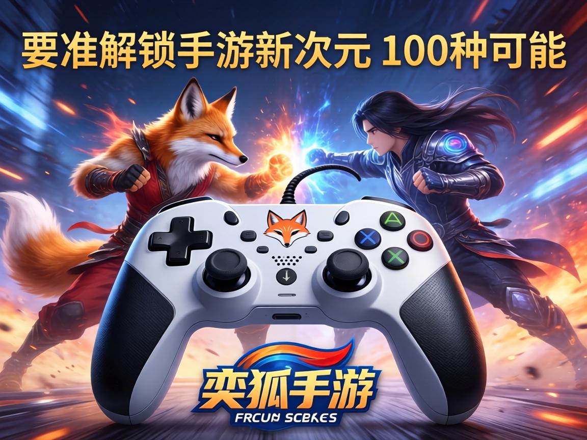 从格斗到竞速,奕狐手柄解锁手游新次元的100种可能