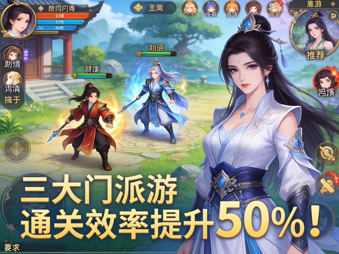 梦幻手游过剧情门派推荐,这三大门派通关效率提升50%!