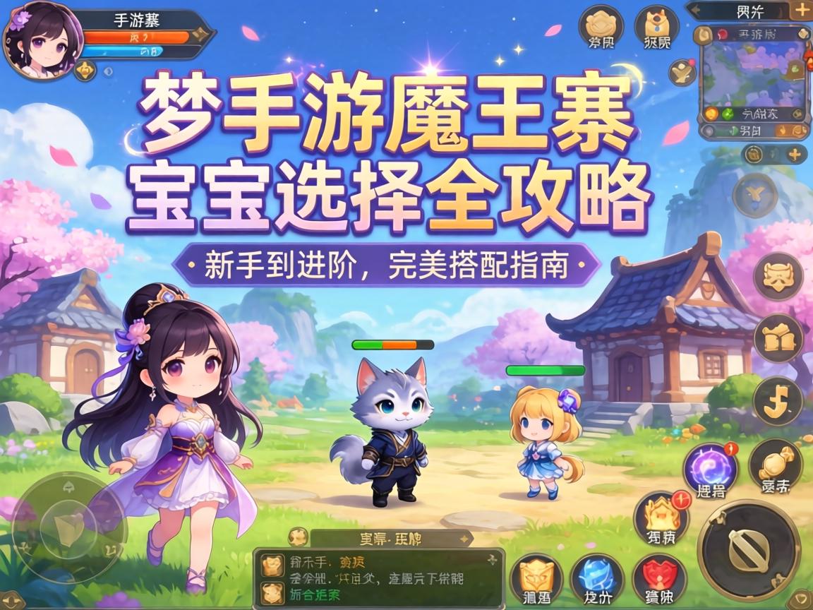 梦幻手游魔王寨宝宝选择全攻略,从新手到进阶的完美搭配指南