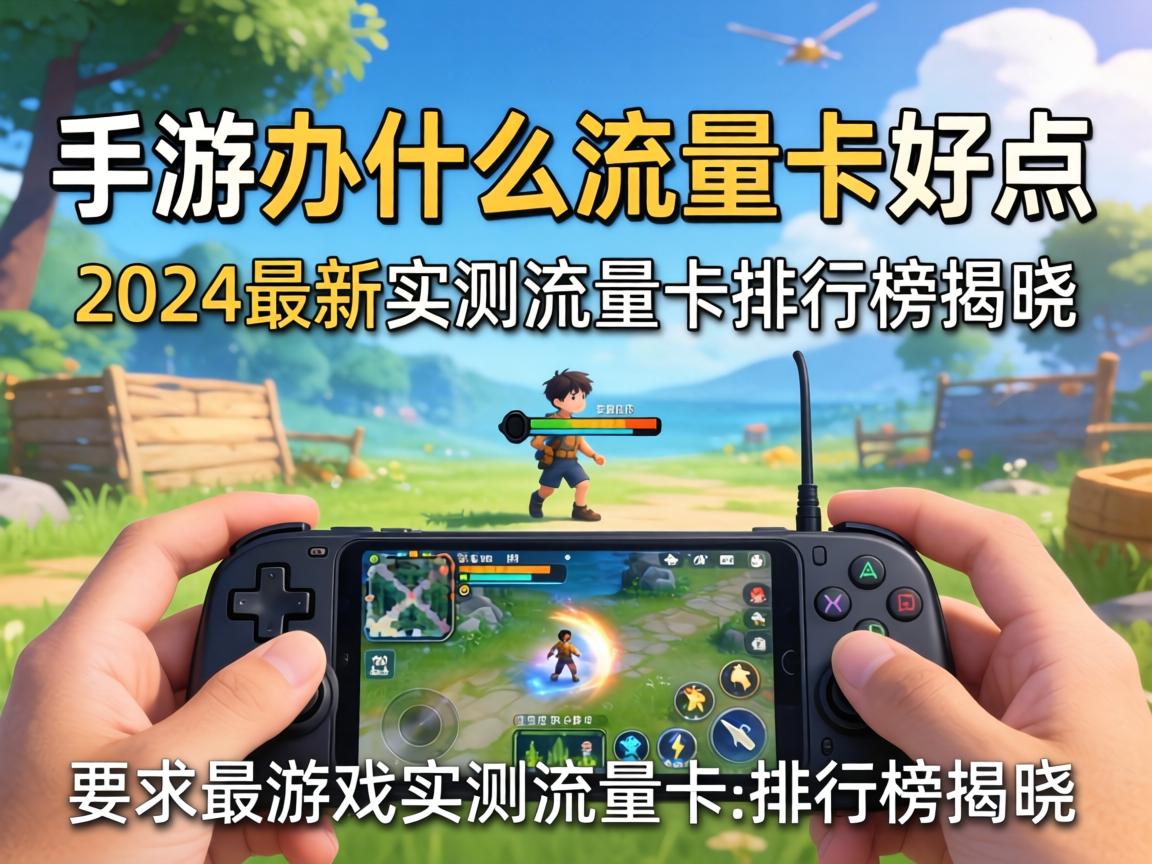 手游办什么流量卡好点?2024最新实测流量卡排行榜揭晓
