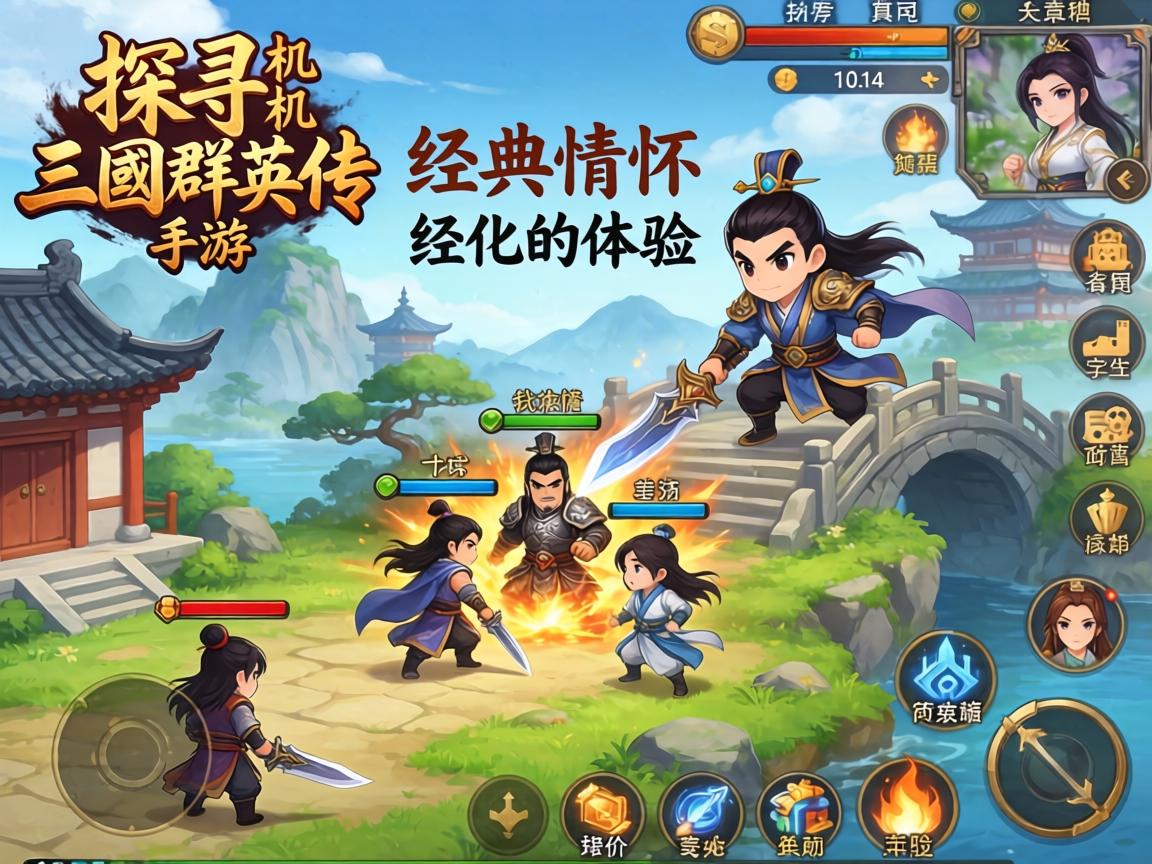 探寻单机三国群英传手游,经典情怀与现代体验的碰撞