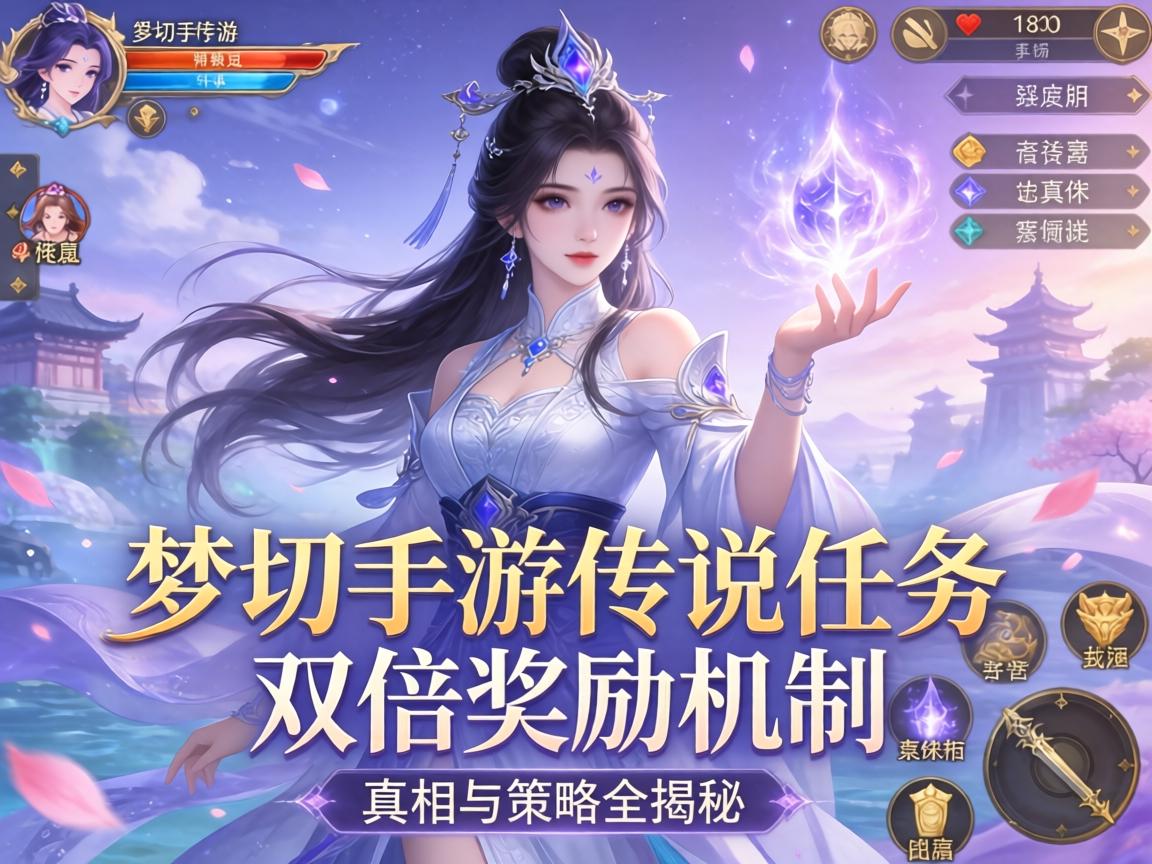 梦幻手游传说任务双倍奖励机制深度解析,真相与策略全揭秘