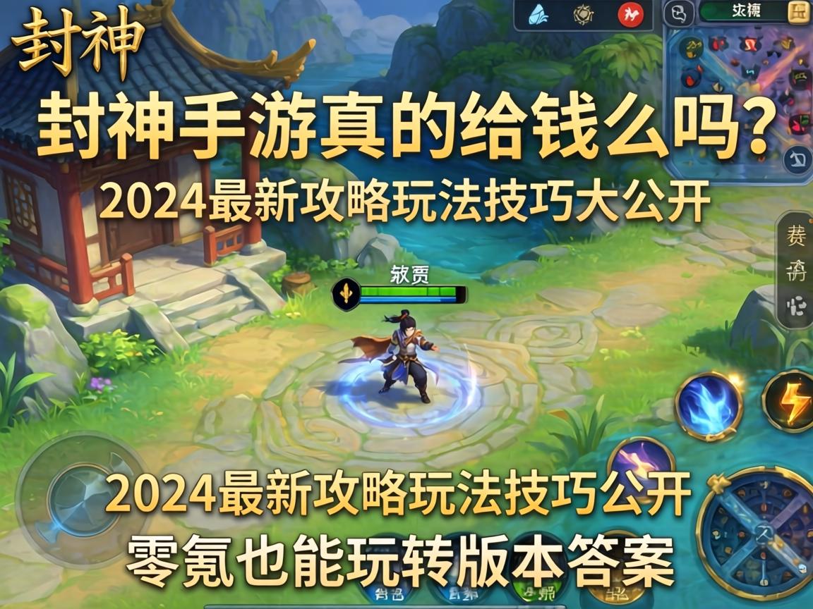 封神手游真的给钱么吗?2024最新攻略玩法技巧大公开,零氪也能玩转版本答案