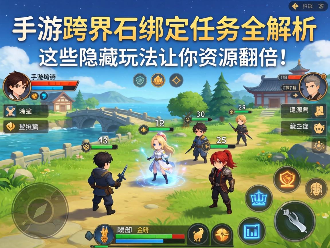 手游跨界石绑定任务全解析,这些隐藏玩法让你资源翻倍!