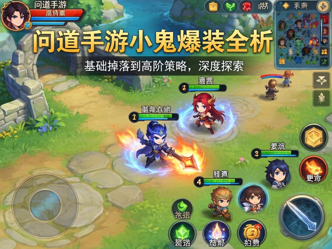 问道手游小鬼爆装全解析，从基础掉落到高阶策略的深度探索