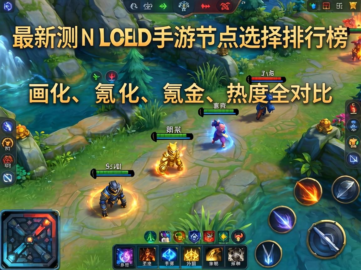 最新实测!LOL手游节点选择排行榜,画质、氪金、热度全对比