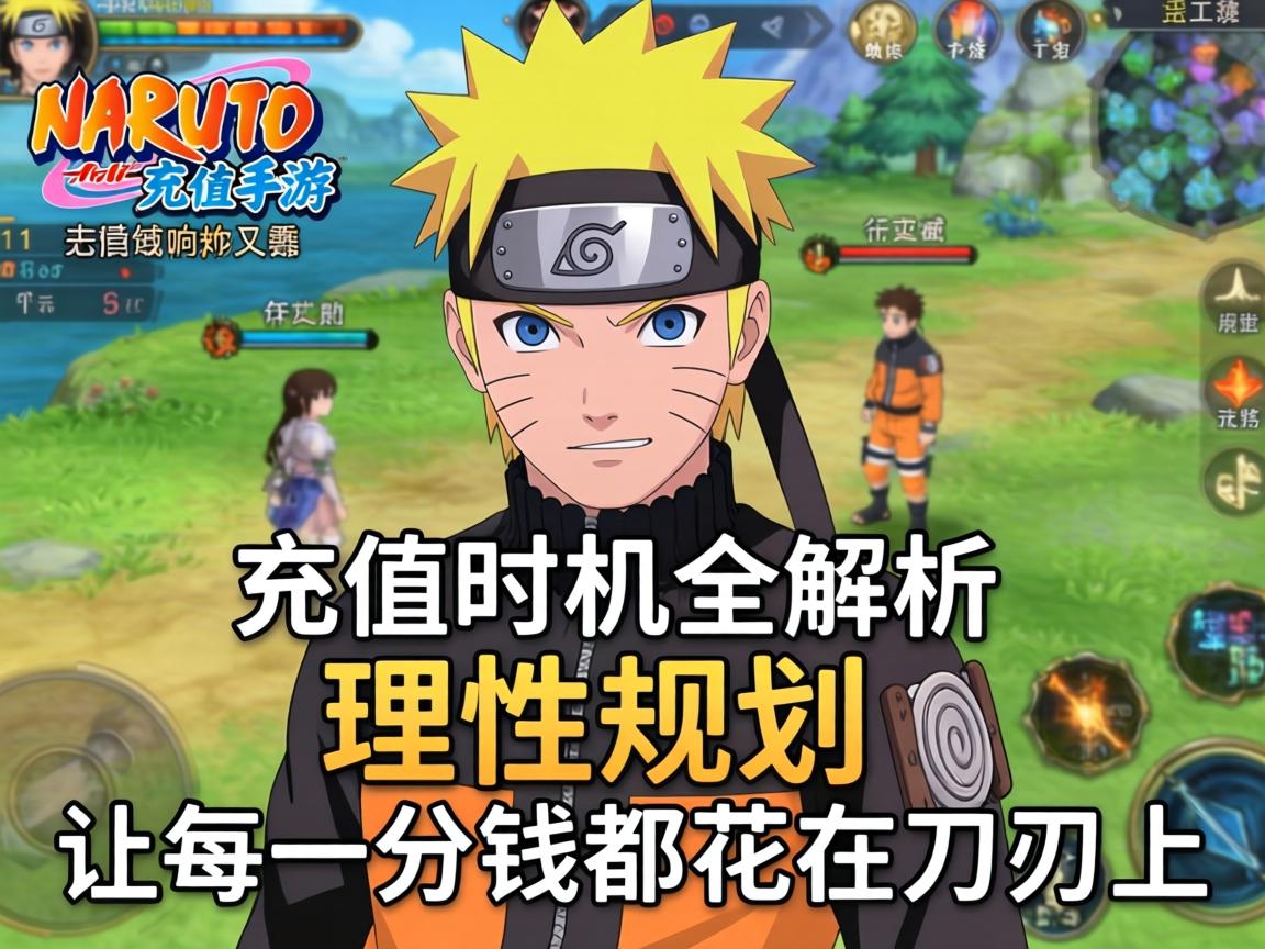 火影手游充值时机全解析,理性规划,让每一分钱都花在刀刃上 火影手游充值时机全解析