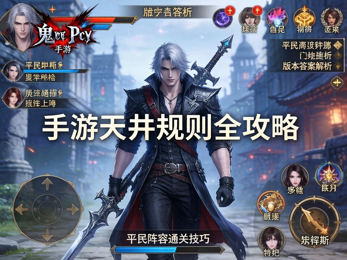 鬼泣手游天井规则全攻略，平民阵容通关技巧与版本答案解析