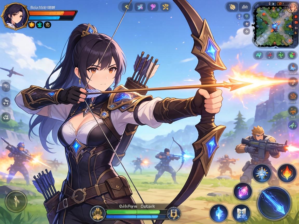 探索虚拟战场，哪些热门端游中藏着神射手——弓箭手的奇幻之旅