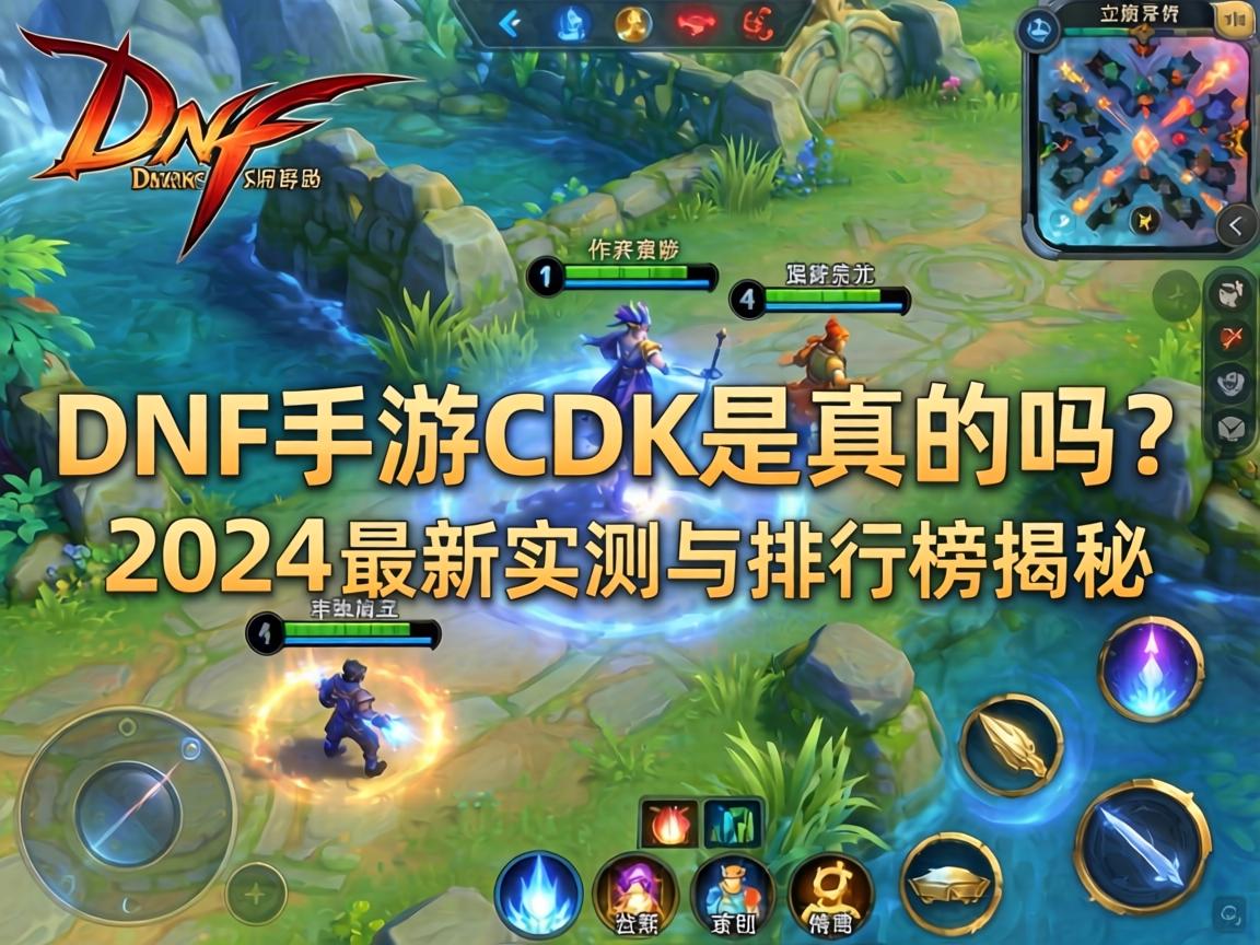 DNF手游CDK是真的吗？2024最新实测与排行榜揭秘