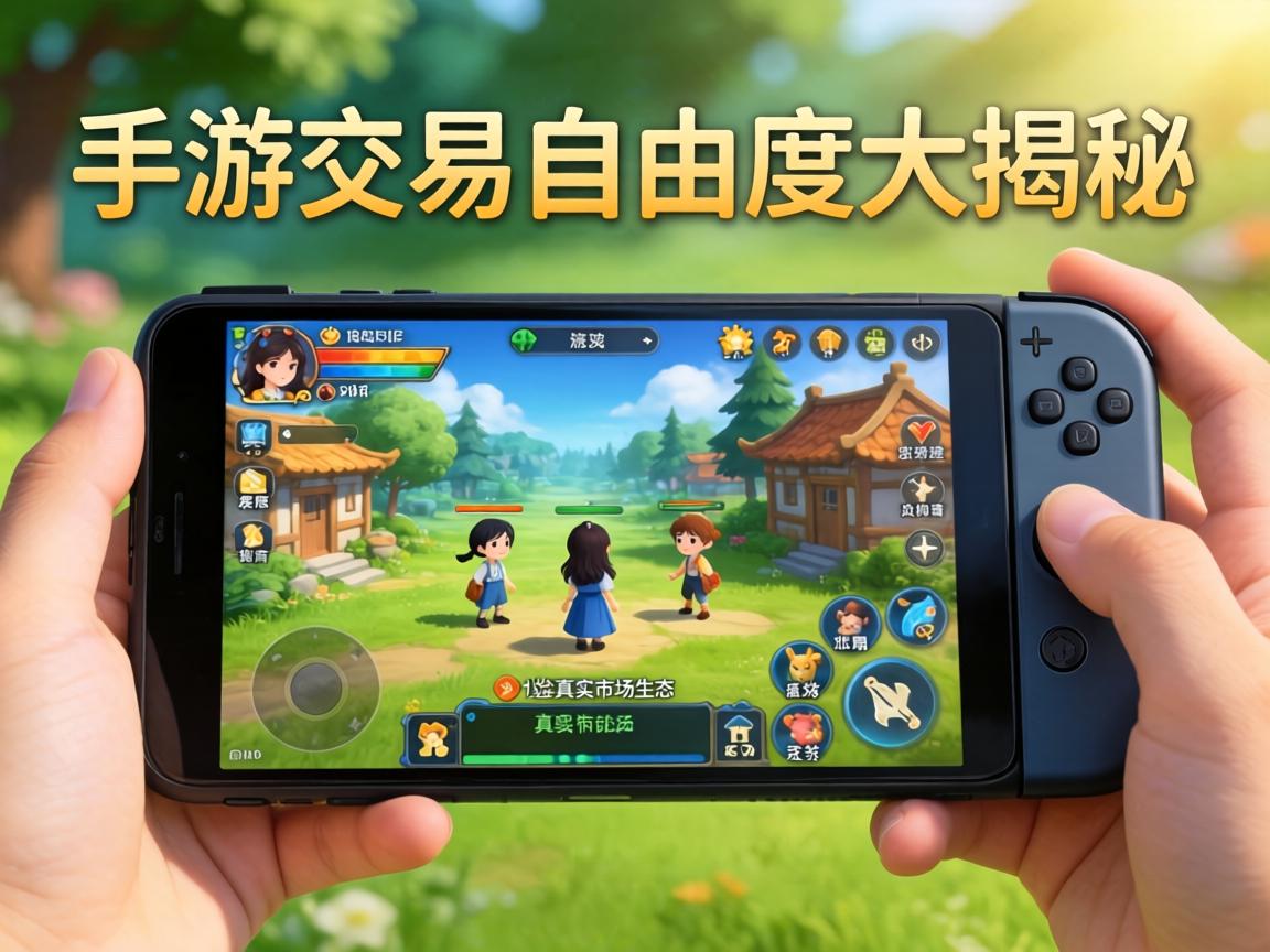手游交易自由度大揭秘，这些游戏让你体验真实市场生态