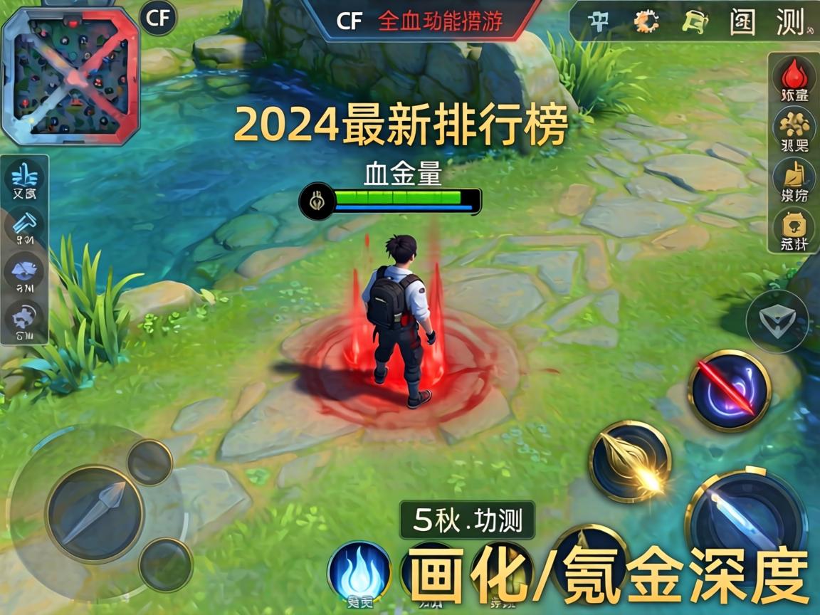 CF手游显示血量功能实测,2024最新排行榜与画质/氪金深度对比