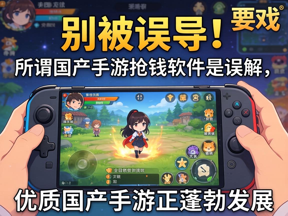 别被误导!所谓国产手游抢钱软件是误解,优质国产手游正蓬勃发展