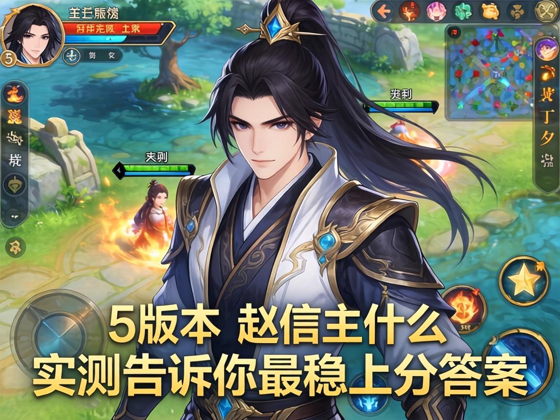 手游3.5版本赵信主什么？实测告诉你最稳上分答案