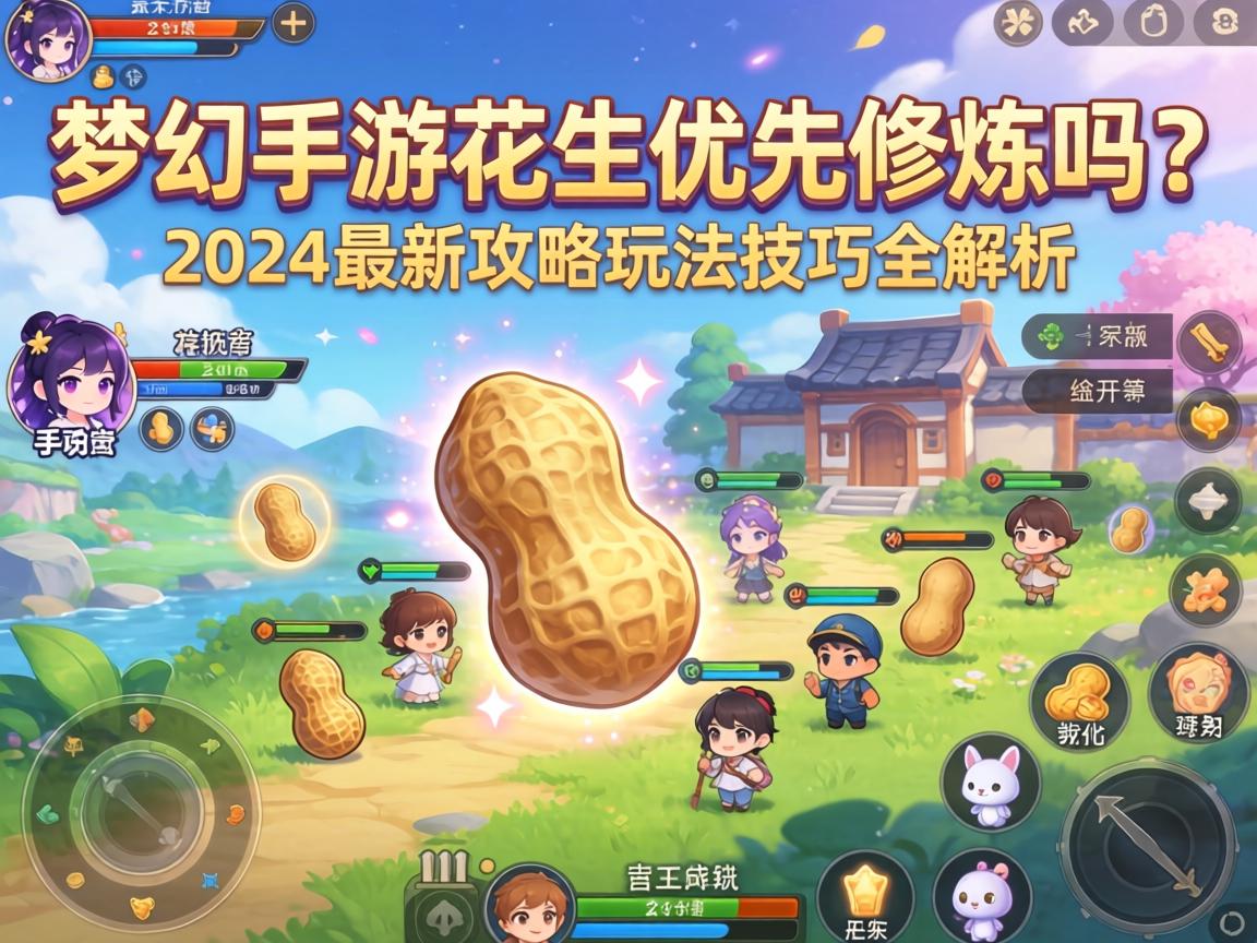 梦幻手游花生优先修炼吗?2024最新攻略玩法技巧全解析