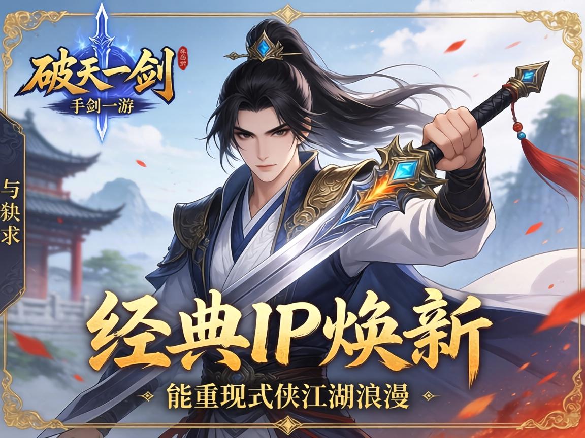 新破天一剑手游,经典IP焕新,能否重现武侠江湖的热血与浪漫?