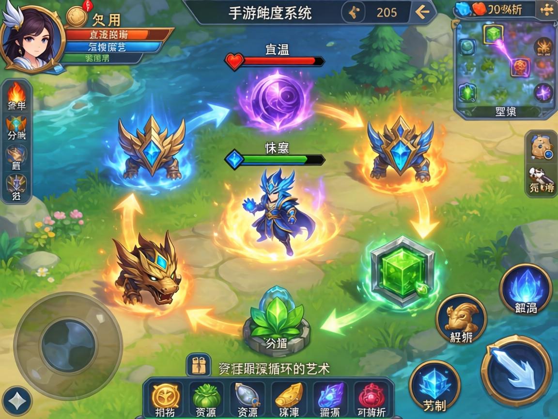 手游附魔系统深度解析，分解机制与资源循环的艺术