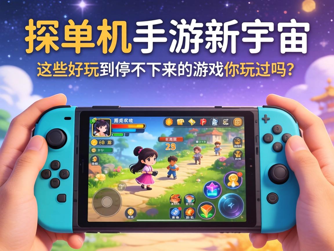 探索单机手游新宇宙，这些好玩到停不下来的游戏你玩过吗？