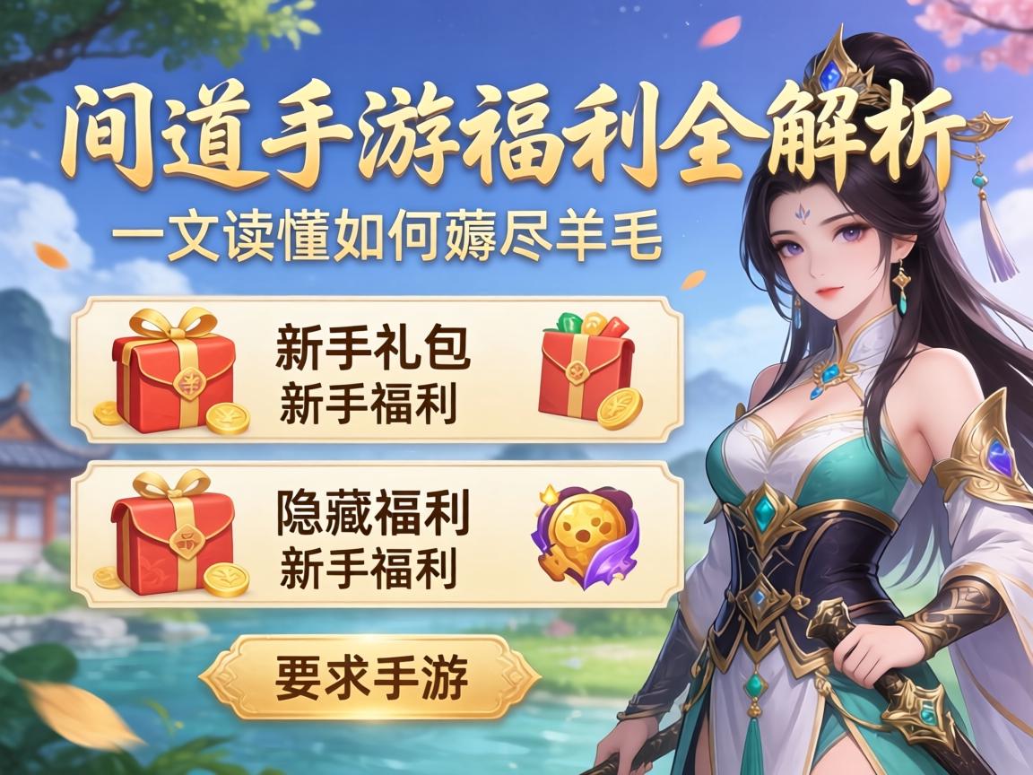 问道手游福利全解析，从新手礼包到隐藏福利，一文读懂如何薅尽羊毛