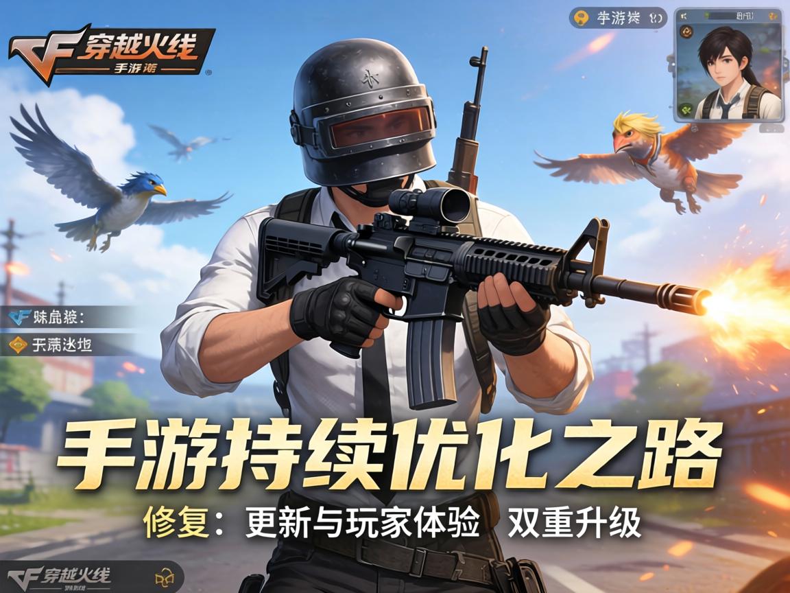 穿越火线手游持续优化之路,修复、更新与玩家体验的双重升级