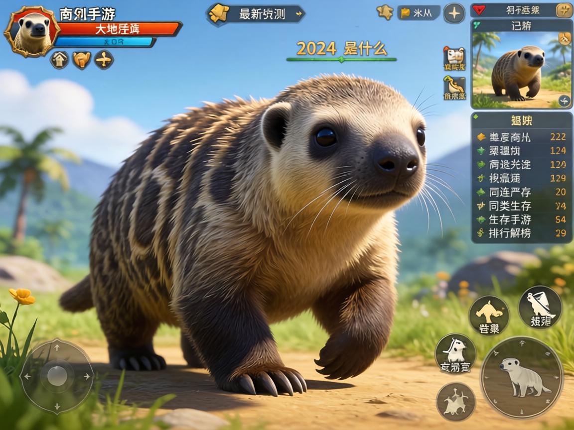 方舟手游大地懒是什么?2024最新实测与同类生存手游排行榜解析