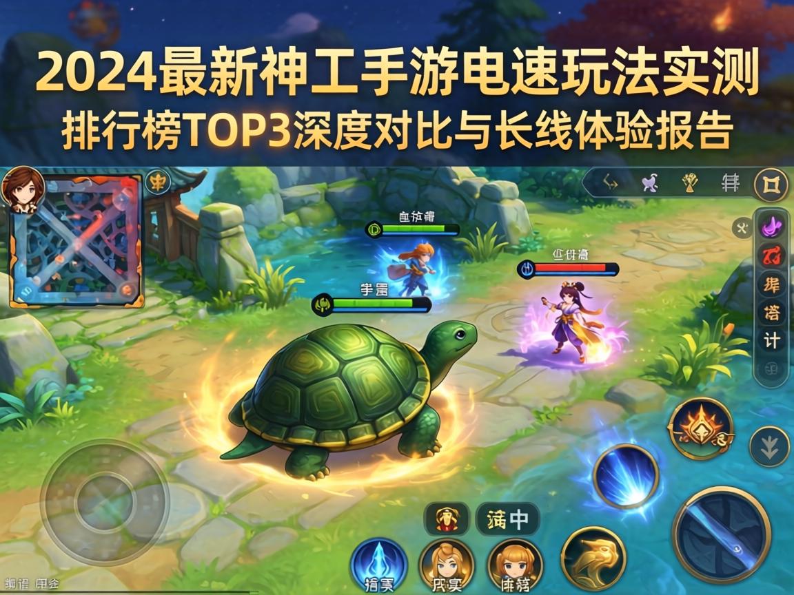 2024最新神武手游龟速玩法实测,排行榜TOP3深度对比与长线体验报告