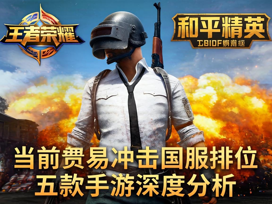 从王者荣耀到和平精英，当前最易冲击国服排位的五款手游深度解析