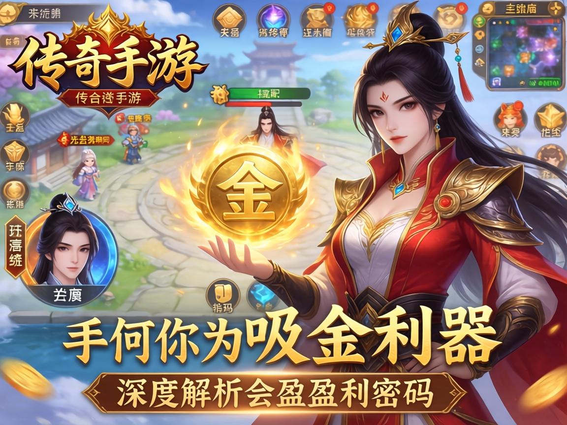 传奇类手游为何成为吸金利器,深度解析其盈利密码