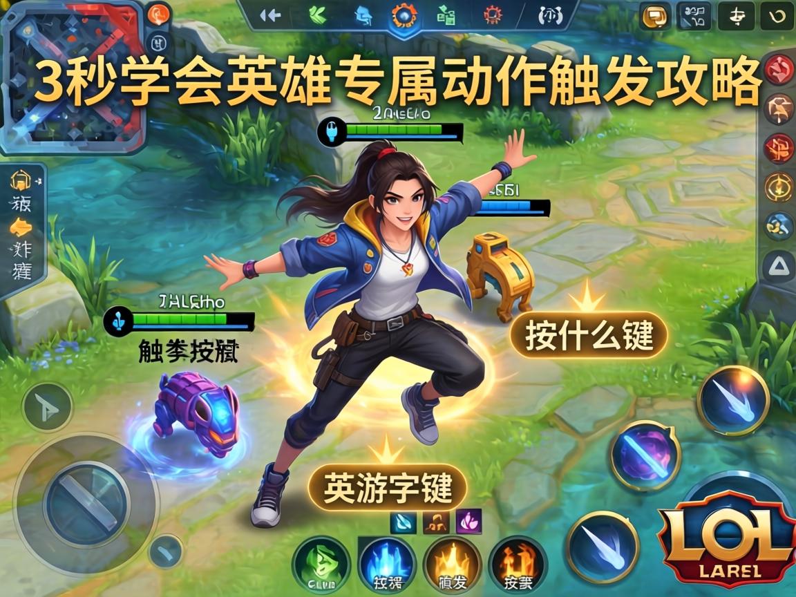 LOL手游跳舞按什么键？3秒学会英雄专属动作触发攻略