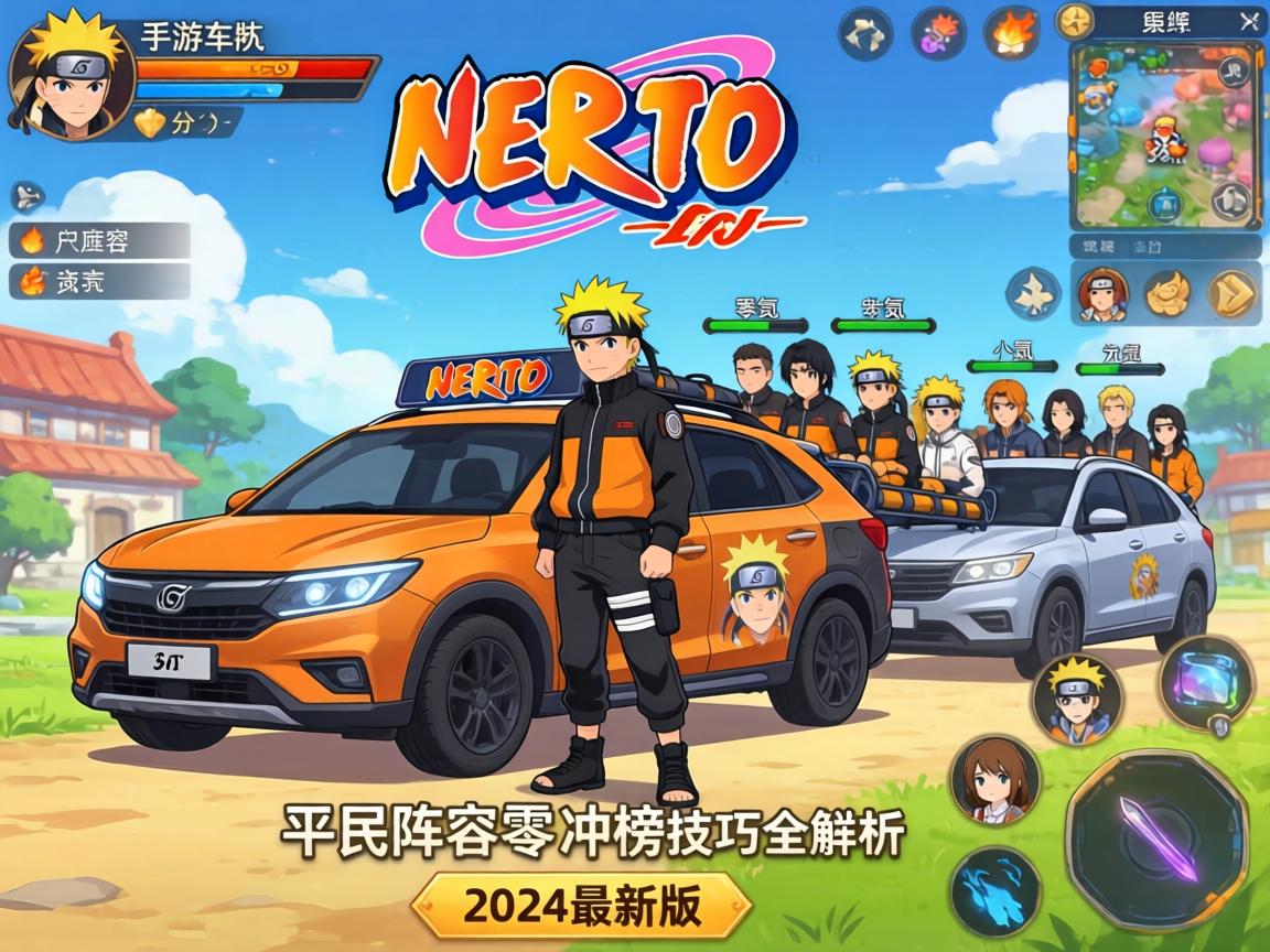 火影手游车队上分攻略，平民阵容零氪冲榜技巧全解析（2024最新版）