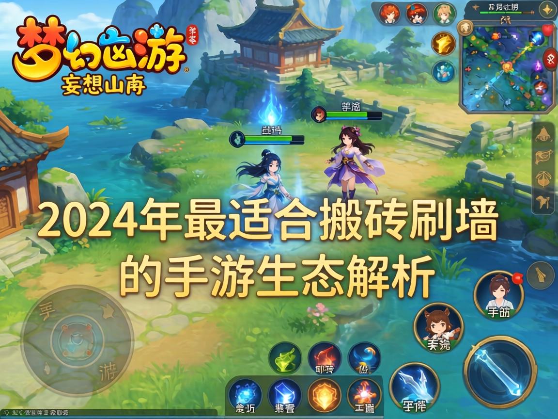 从梦幻西游到妄想山海，2024年最适合搬砖刷墙的手游生态解析