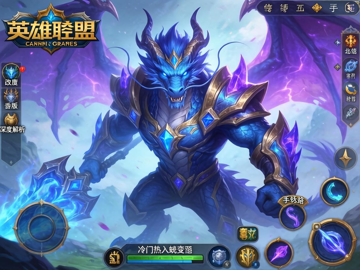 手游英雄联盟龙王改版深度解析，从冷门到热门的蜕变之路