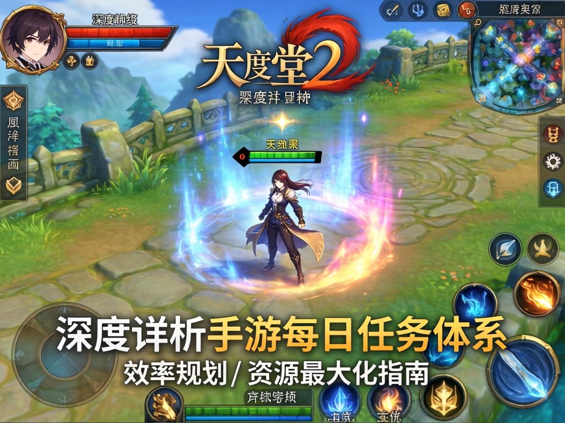 深度解析天堂2手游每日任务体系，从效率规划到资源最大化指南