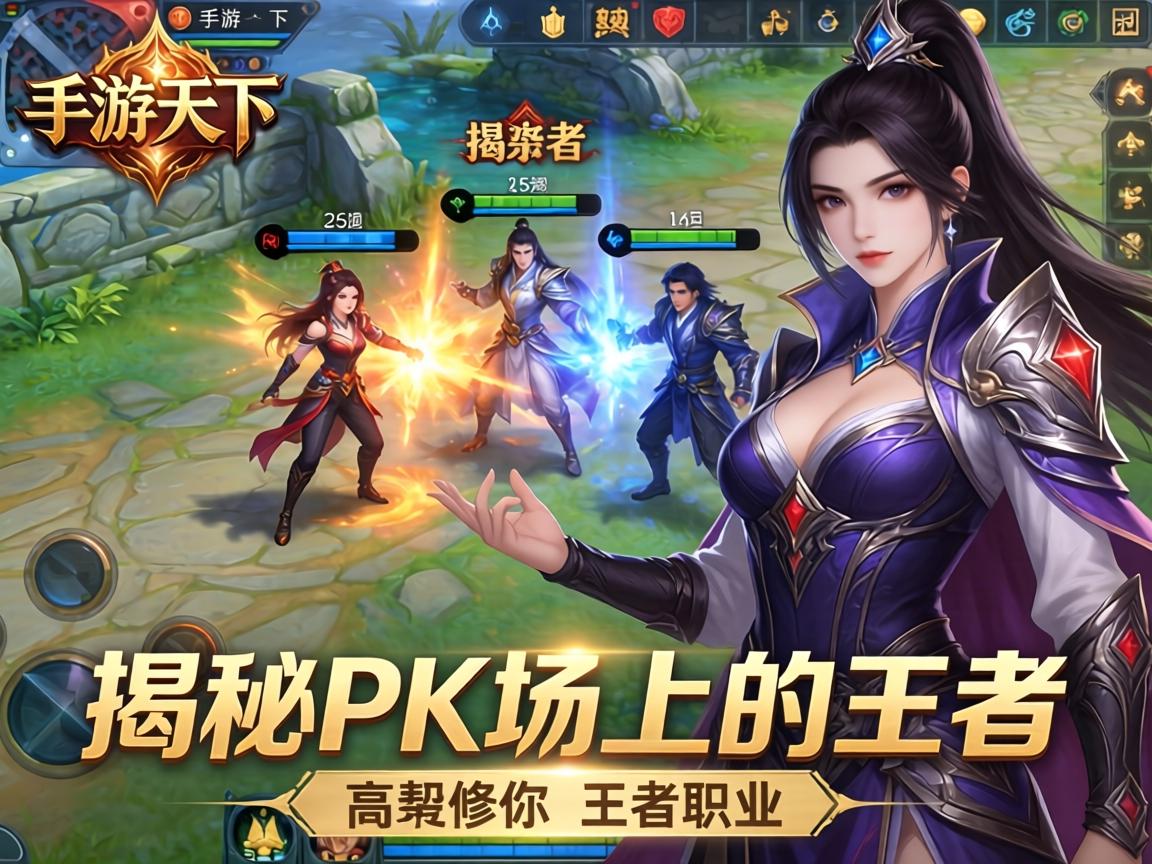 手游天下,揭秘PK场上的王者职业